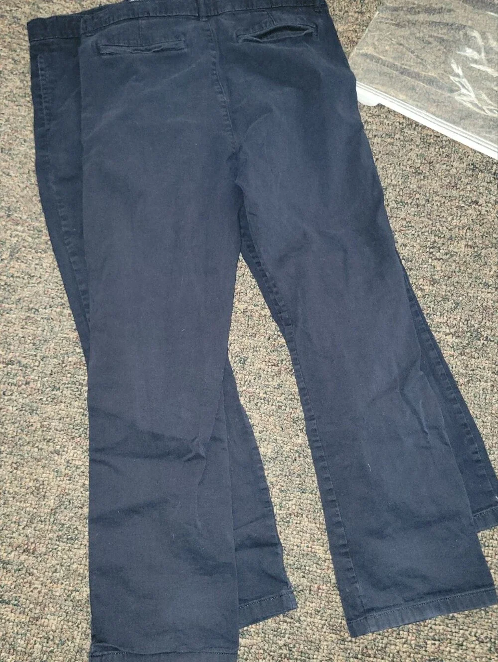The Children's Place Navy Blue Kids Chino Pants- 2 Pair